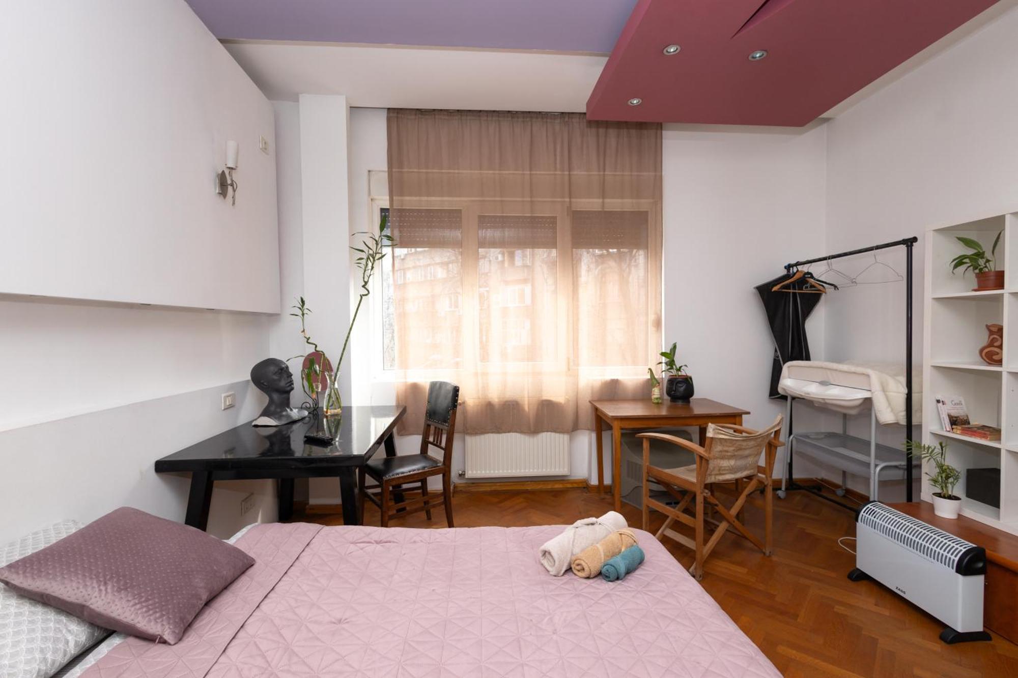 Shared Retro Vintage Luxury Apartment بوخارست المظهر الخارجي الصورة